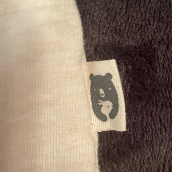 Rabbit & Bear Organic by Emily & Oliver sweatpants w/elastic waistband & ankles - Picture 6 of 6